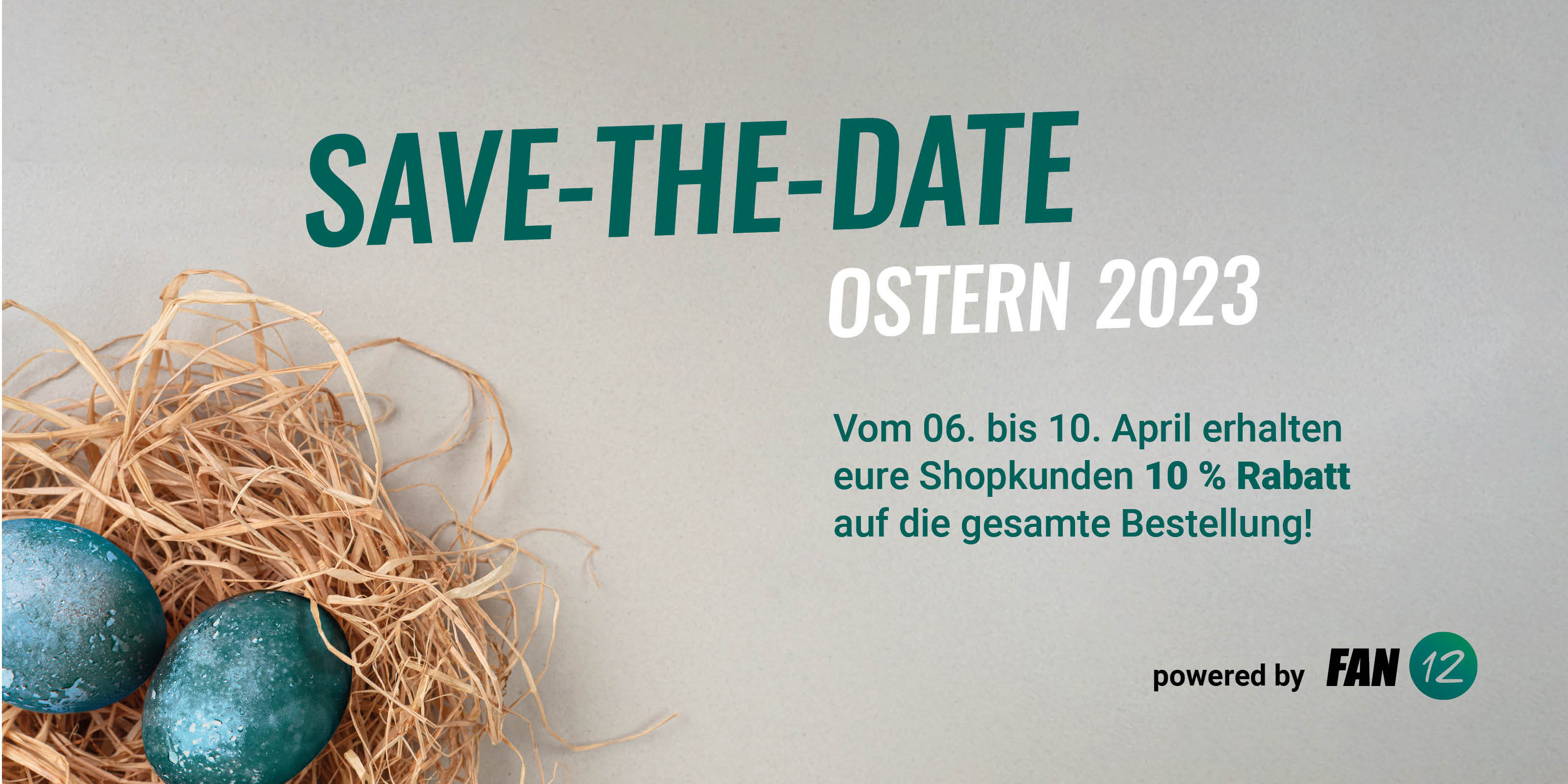 Ostereiersuche im SuS BOKE - Fanshop