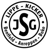 Das Wappen der Jugendspielgemeinschaft Lippekicker Boke - Bentfeld - Anreppen
