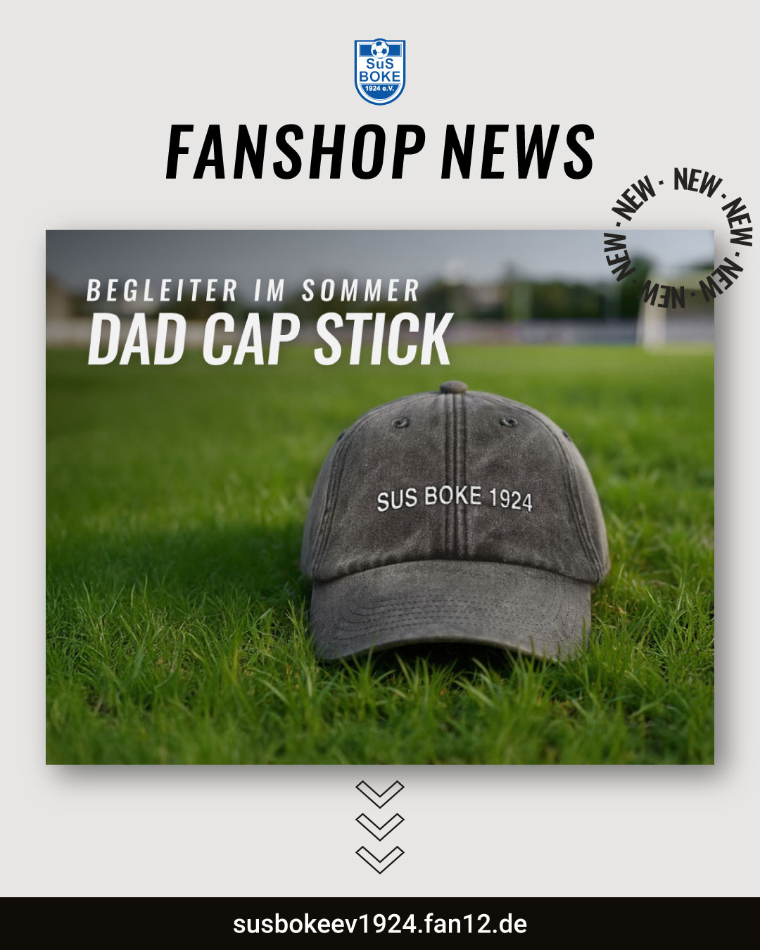 Coole Dad Cap im SuS - Fanshop