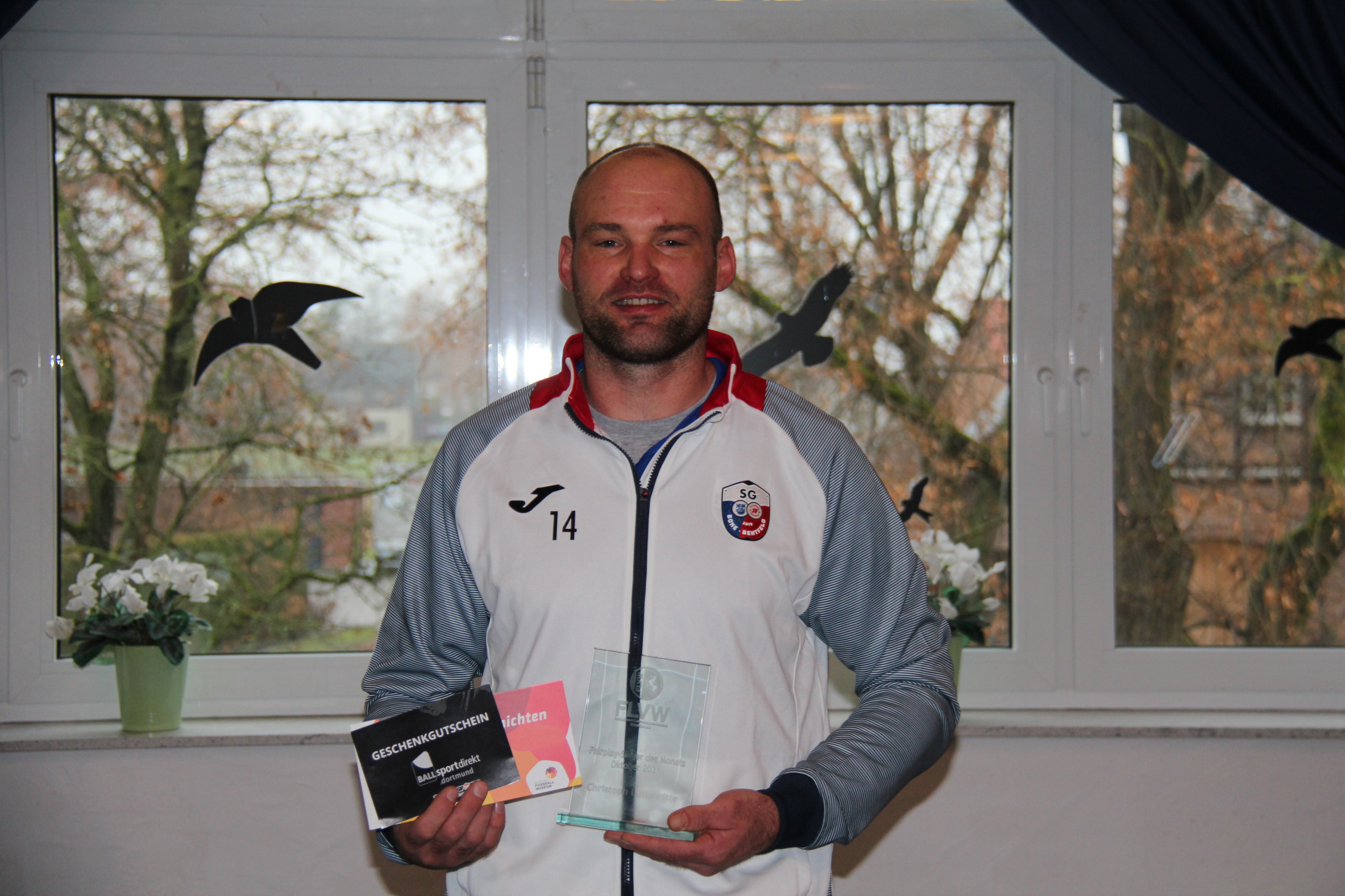 Fair-Play-Sieger Christoph Lütkewitte