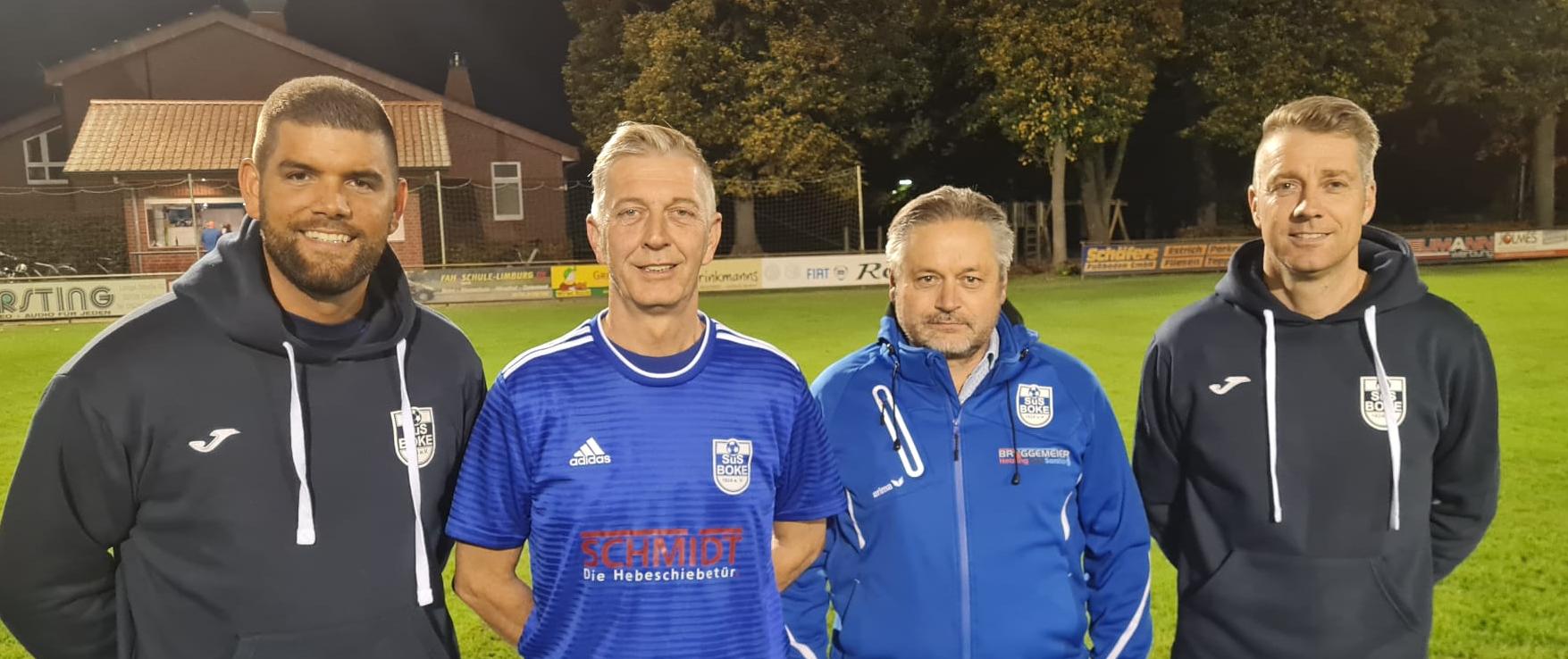 Björn Jochem vor seinem letzten Einsatz für die Ü32 des SuS BOKE