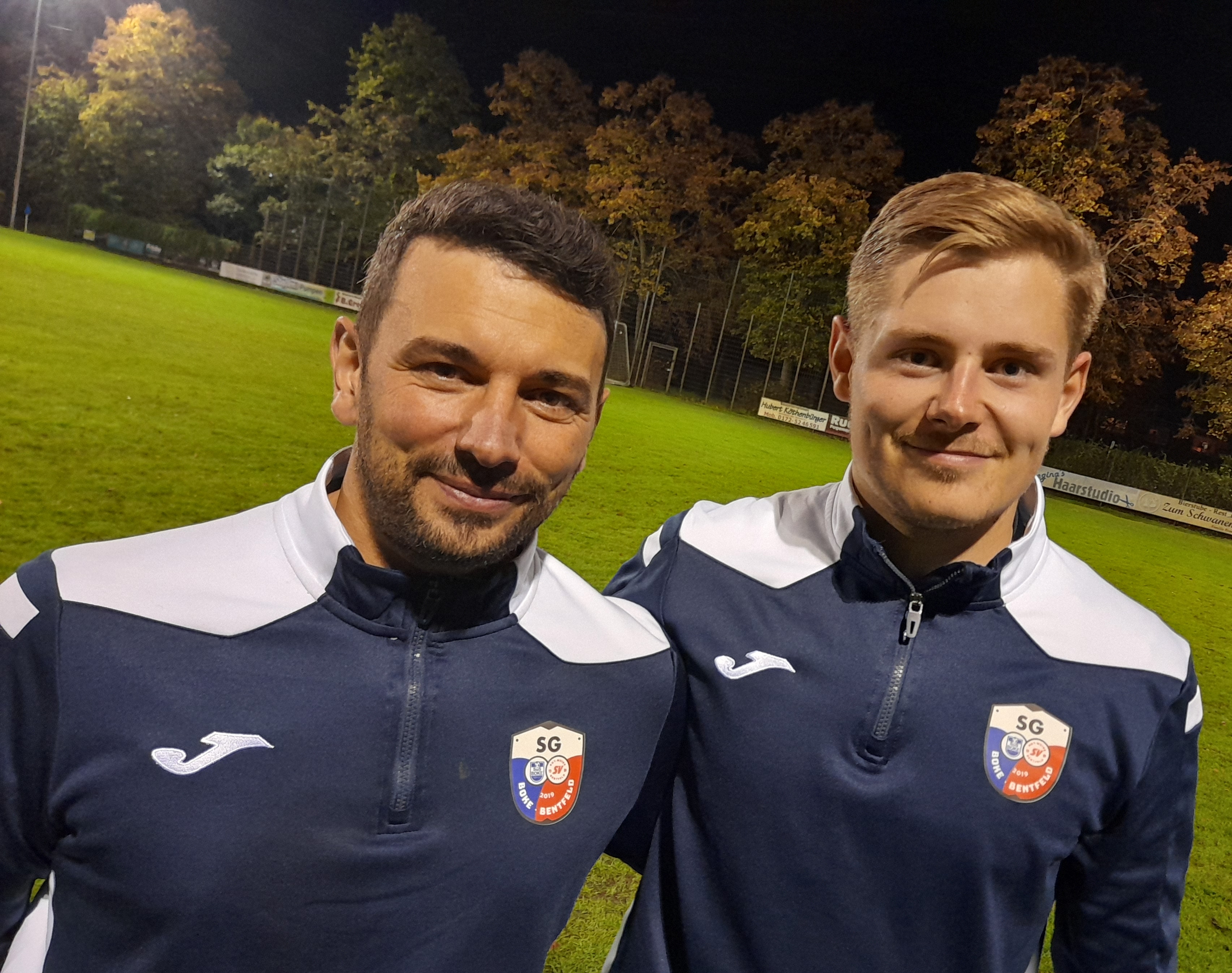 Zwei Top-Torjäger: Raffael Wiebusch und Darius Berkemeier.