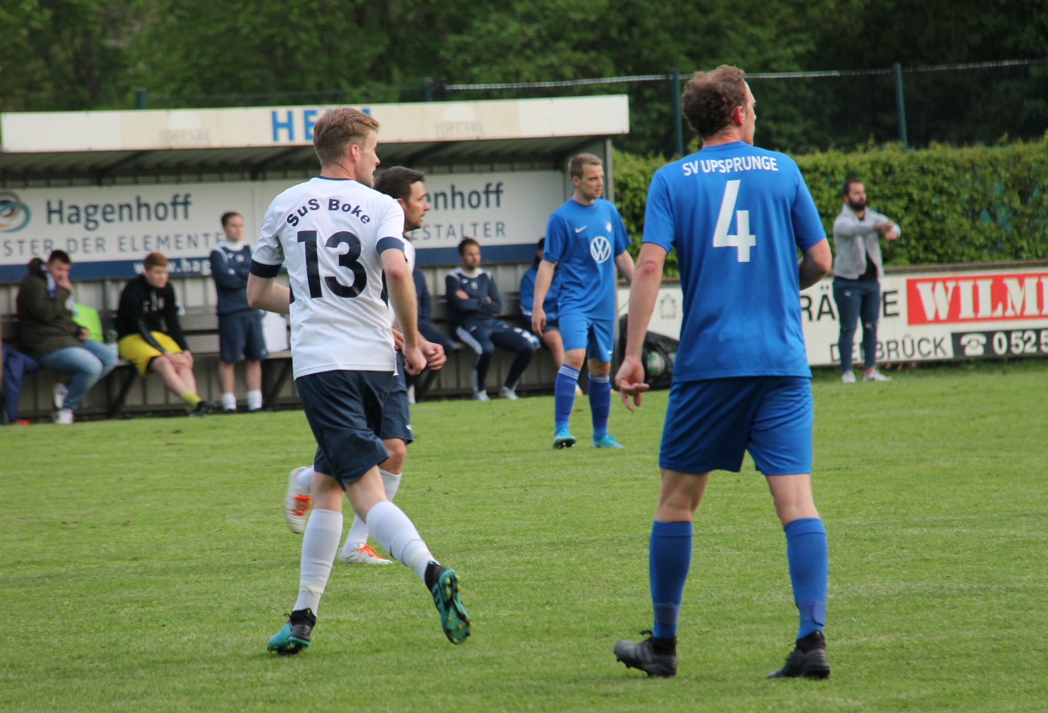 Aufeinandertreffen zwischen der SG und dem SV Hederborn Upsprunge im Lippestadion in der Saison 2021/2022.