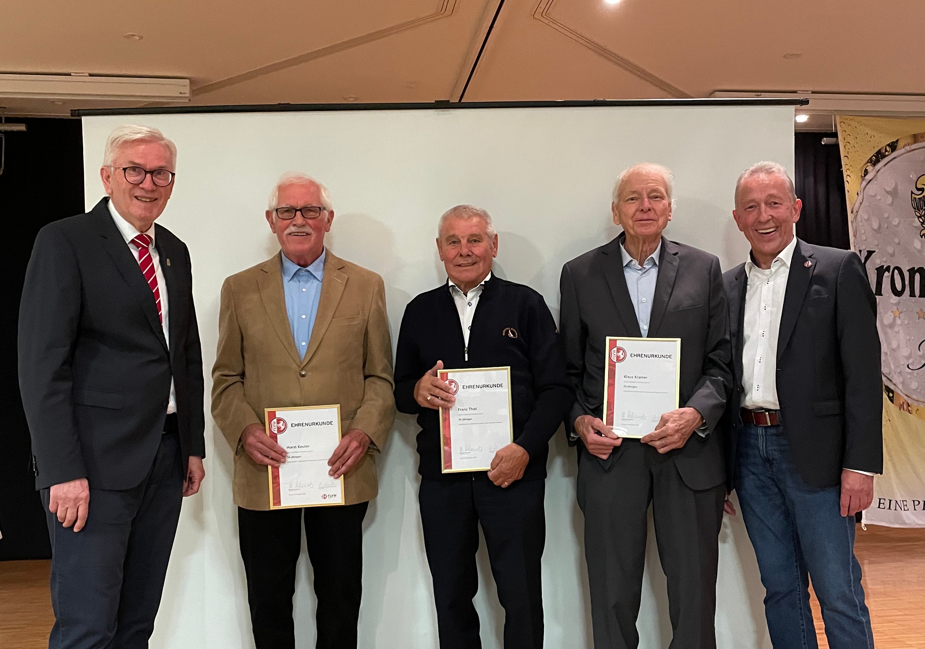 Horst Keuter ist seit 50 Jahren Schiedsrichter