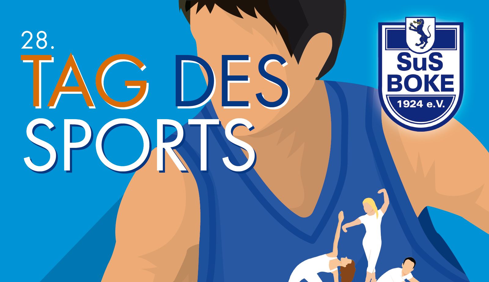 Sport für Jedermann und -frau am Tag des Sports am 14. Januar 2024