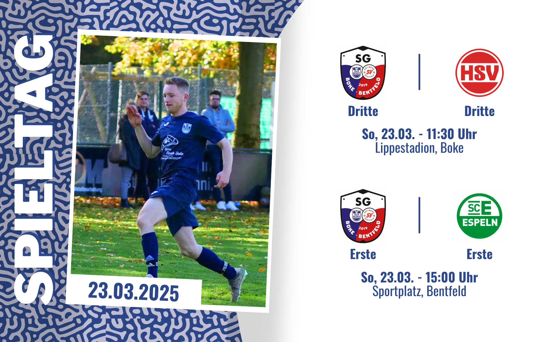 Heimspiel-Sonntag für die SG-Teams