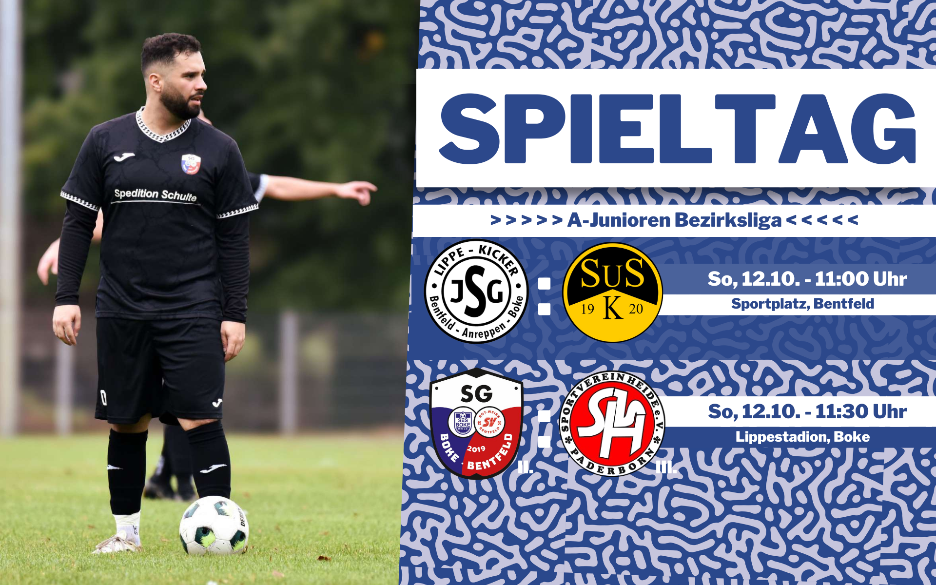 A-Jugend erwartet Spitzenreiter - SG II hat den SV Heide III zu Gast