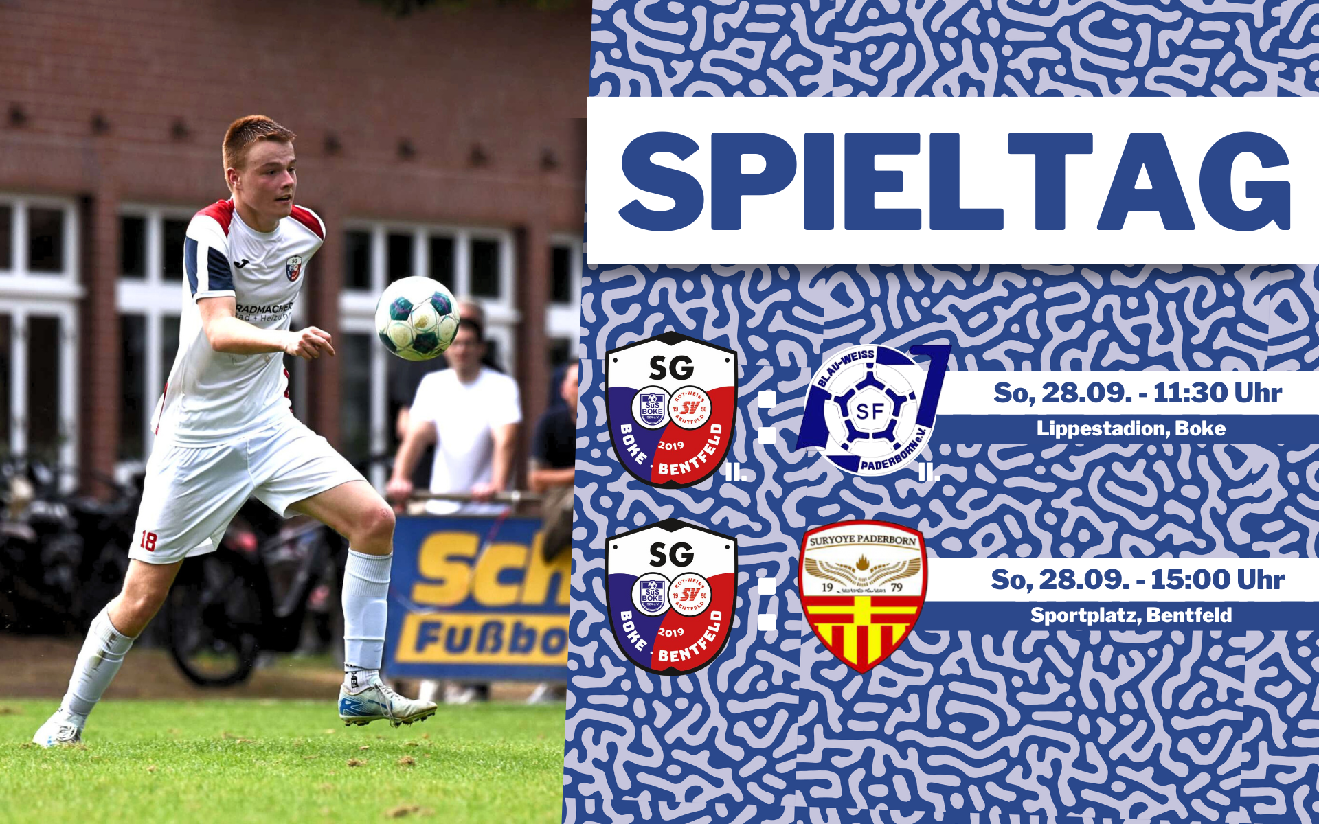 Duell der Bezirksliga-Aufsteiger: SG Boke/Bentfeld empfängt Suryoye Paderborn