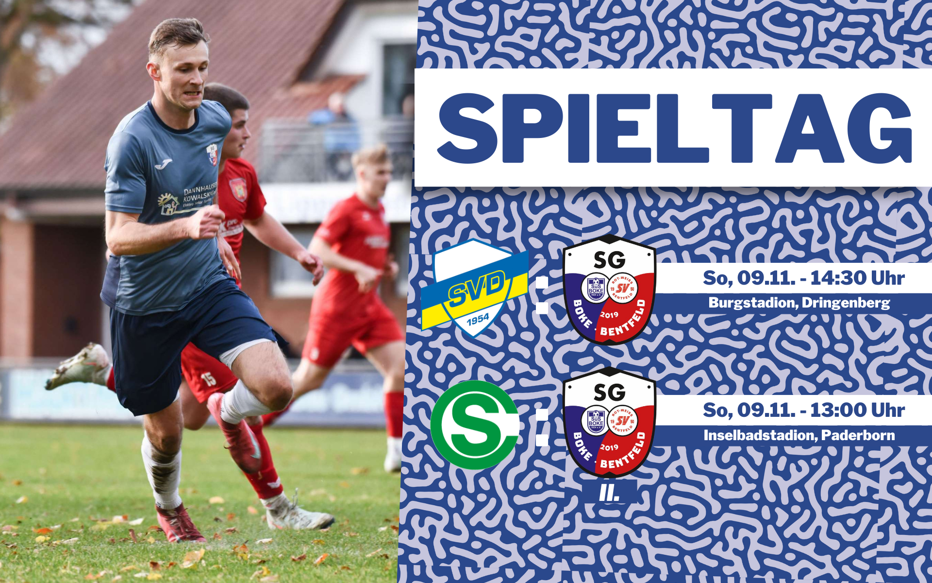 SG Boke/Bentfeld reist zum Tabellenzweiten SV Dringenberg