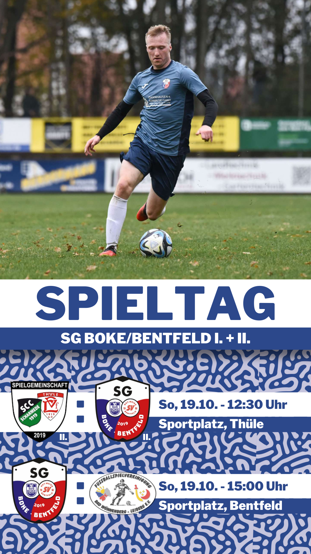 Samuel Schopf bringt Geschwindigkeit in den Angriff der SG Boke/Bentfeld
