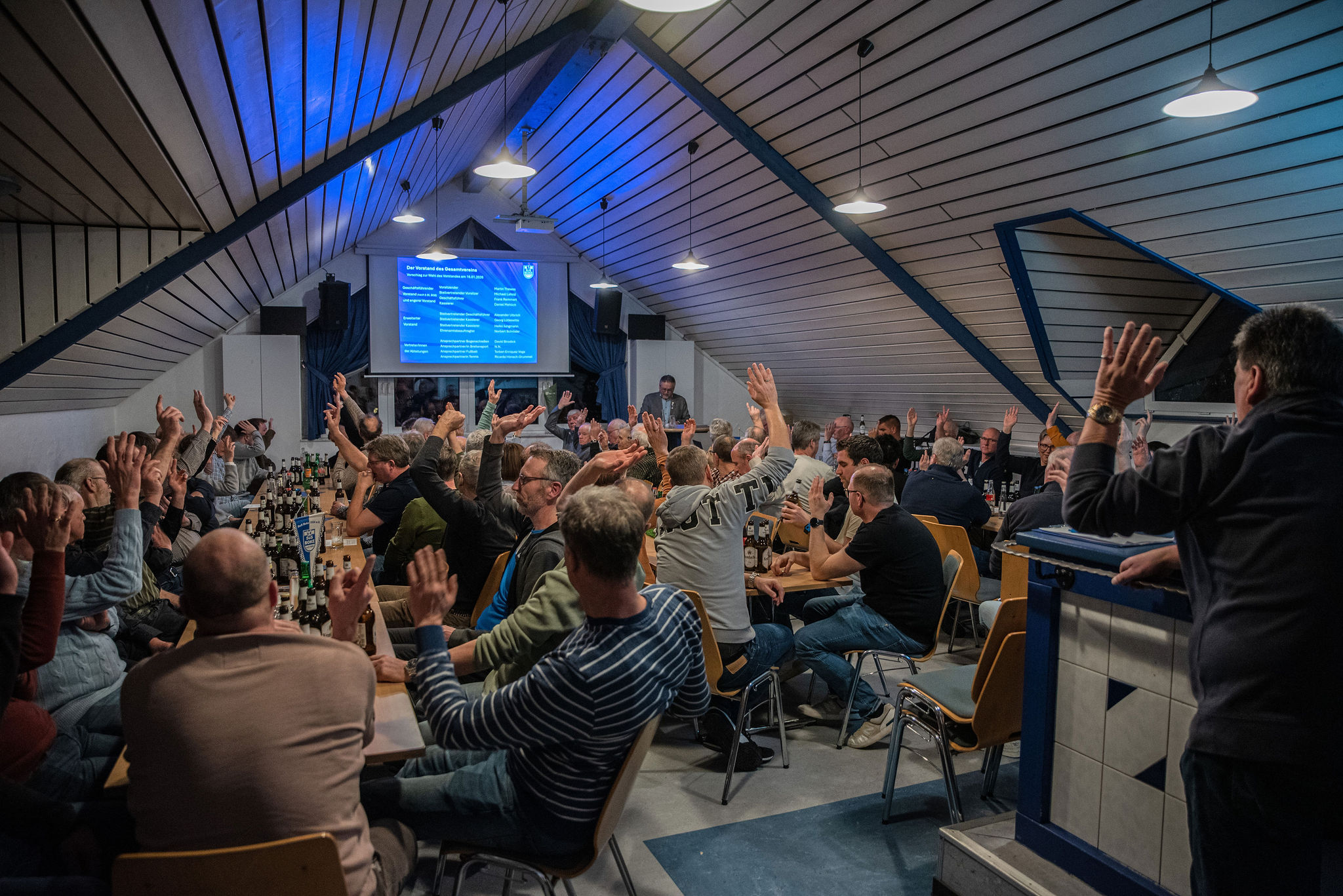 Jahreshauptversammlung wählt Daniel Mehlich zum Kassierer des SuS BOKE