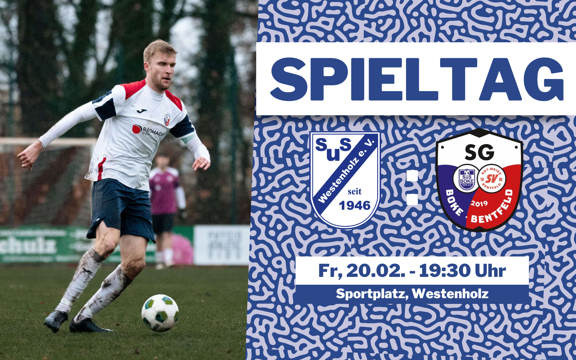 SG Boke/Bentfeld startet am Freitag, 20. Februar in die Rückrunde der Bezirksliga