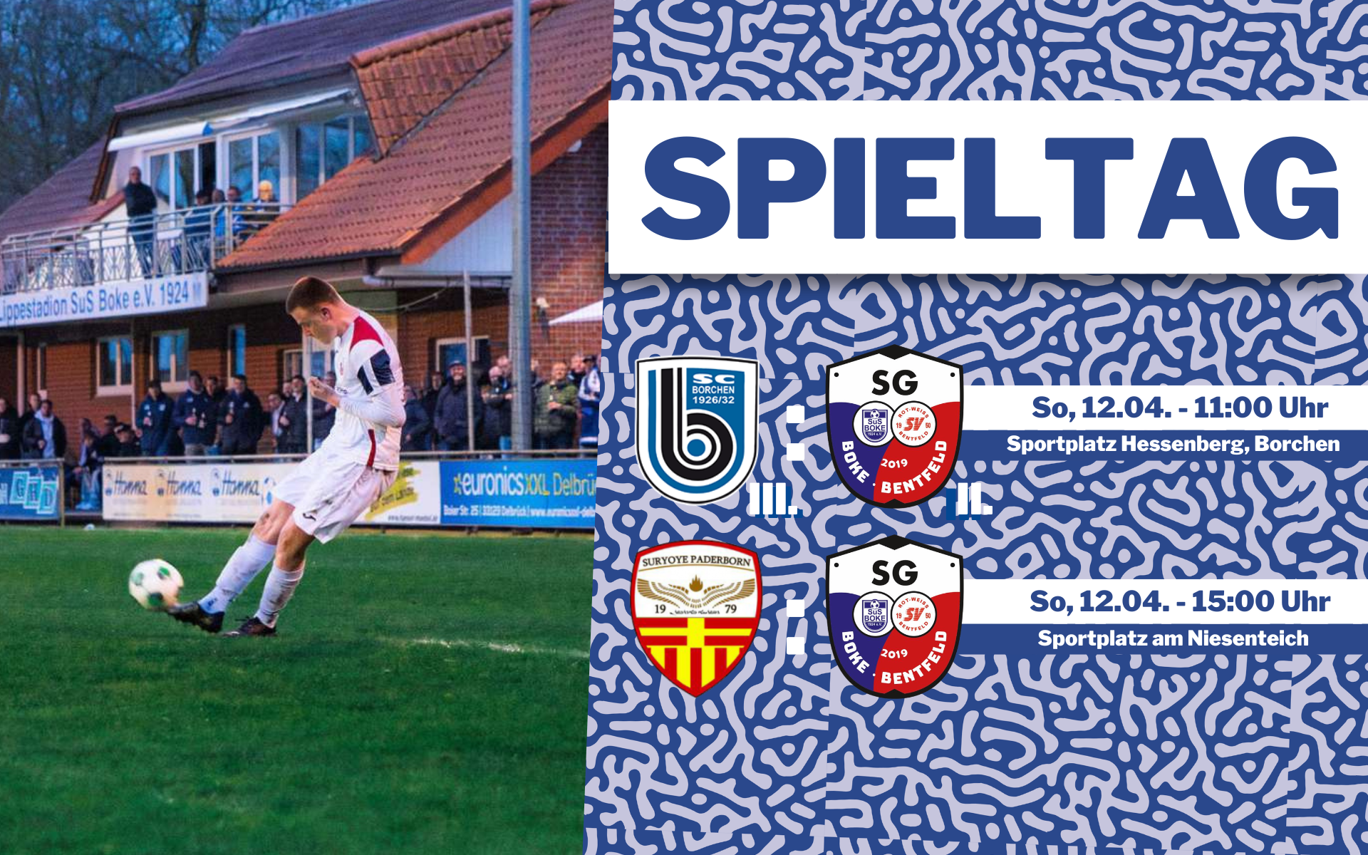 Kellerduell bei Suryoye Paderborn - SG Boke/Bentfeld muss punkten