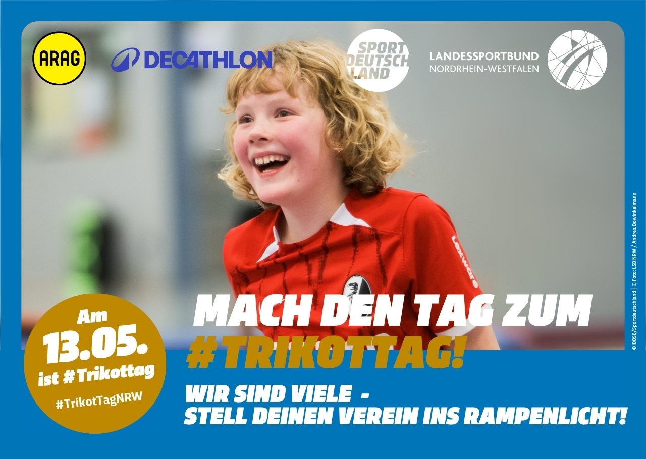 Trage am TRIKOTTAG 13. Mai 2026 das Trikot des SuS BOKE